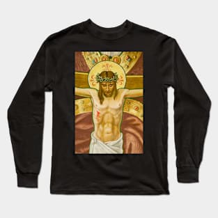 The crucifixion and death of Jesus Long Sleeve T-Shirt